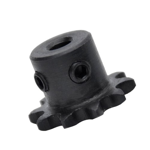 #25 9T-40T Roller Chain Sprocket With Step Pitch 1/4" 6.35mm For 04C Drive Chain - Picture 3 of 18