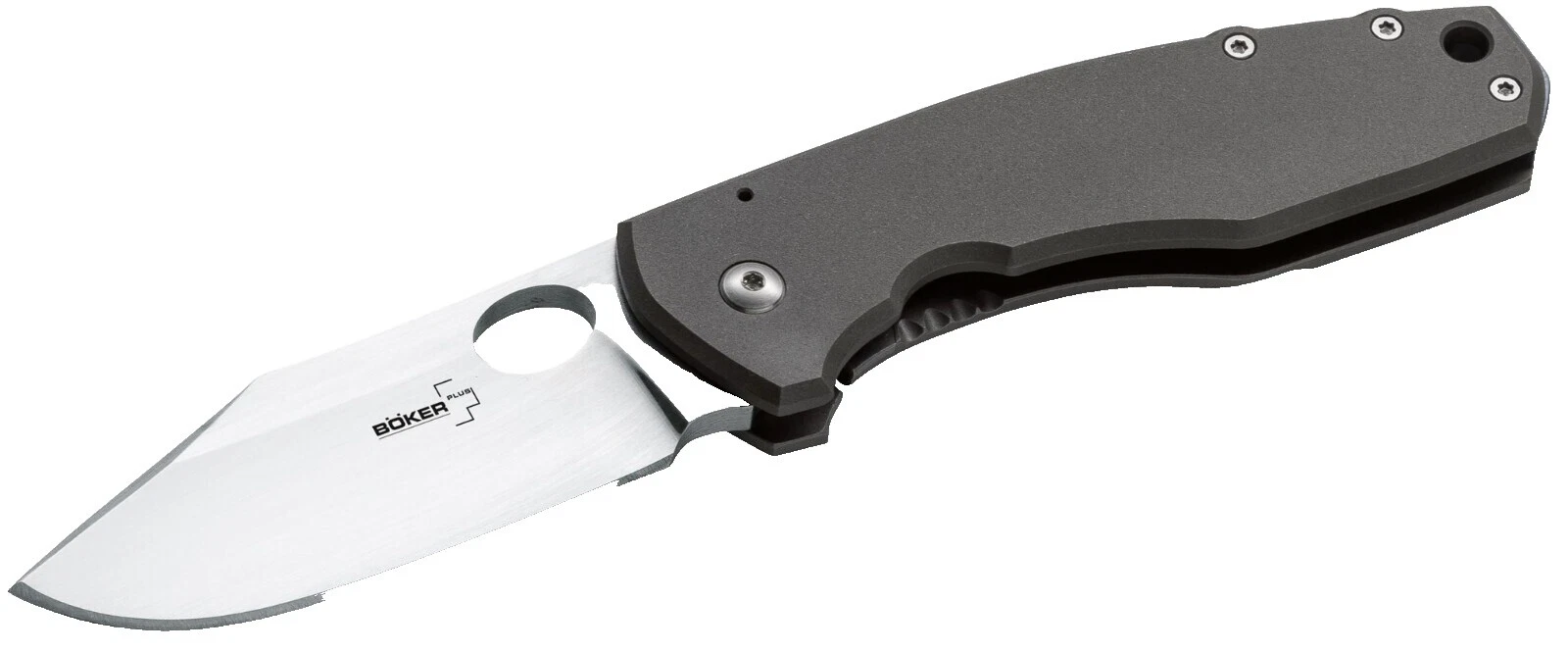 Mango de Titanio Böker Negro cuchillos plegables de colección