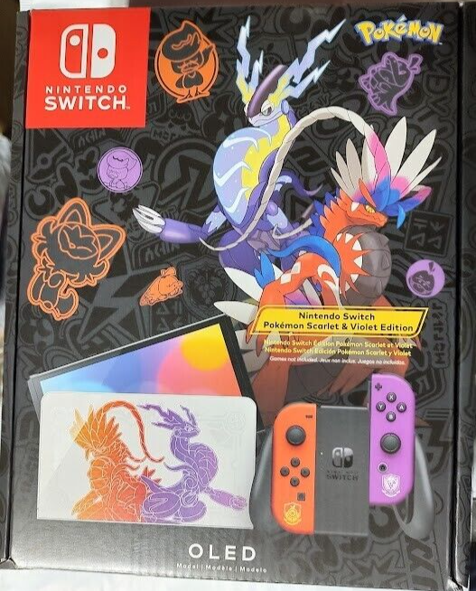 Nintendo Switch 有機EL ポケモンSV 【SDカード付き】 Switch】ポケモンSVの有機EL限定モデルは買うべき？抽選はどこで