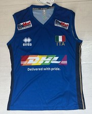7603 ERREA FIPAV DHL 1'MAGLIA PALLAVOLO ITALIA UOMO ITALY VOLLEY BIGMAT 23/24