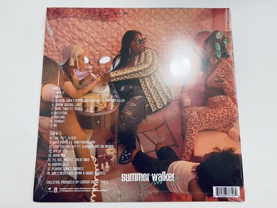 Summer Walker Over It LP Black Vinyl New Seal Never Been Used
