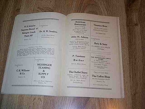 Third Annual Elks Frolic 1925 Of Program - Phillips NJ Lodge No 395   PB 1925 - Picture 3 of 3