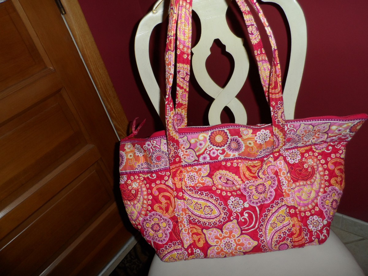 vera bradley Miller bag in Raspberry Fizz pattern | eBay