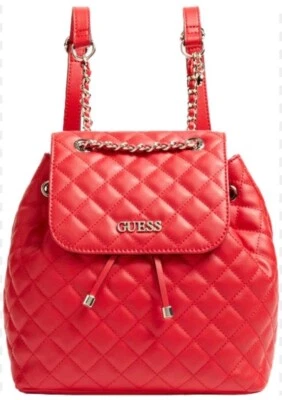 Sac A Dos Guess Satchel Luxe 🎒Rouge 2024/2025 Édition Limitée New 🛍 - Photo 1/4