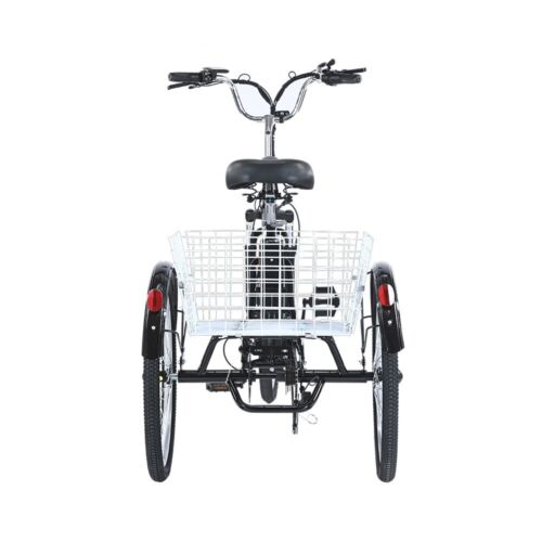 Triciclo Eléctrico 24 Pulgadas 350W 20AH E-Bike 3 Ruedas Bicicleta Triciclo EU Trike - Imagen 5 de 22