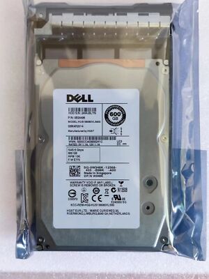 Dell W348K 0W348K 600GB 15K SAS 15000RPM 3.5'' Hard Drive HUS156060VLS60 HDD Tray