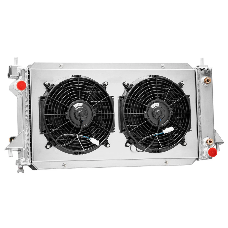 Ventilador de cubierta de radiador de 3 filas para Ford Taurus Sable Mercury Sable 1996-2007 3,0 3,4 L Foto 3 de 4