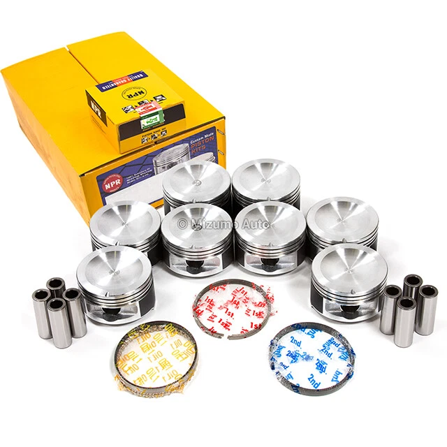 Rodamientos de varilla principal de pistones para 93-04 Ford E-150 Lincoln Mercury 4,6 L SOHC 16V Foto 3 de 4