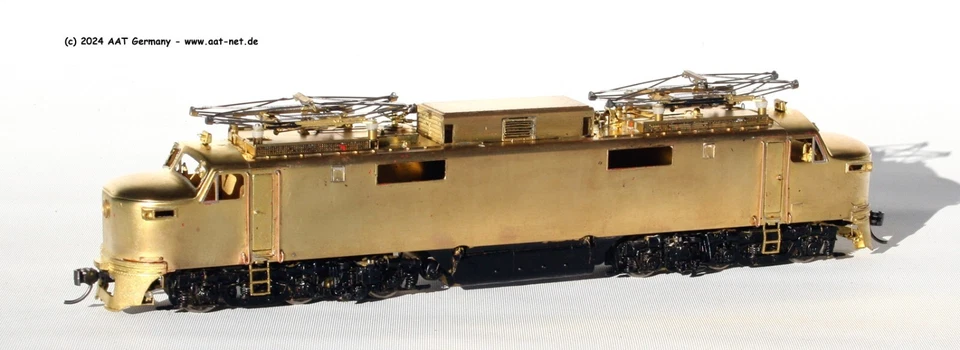 Overland Models H0 Korea - EP-2 Electric New Haven, brass unpainted, OVP - Bild 3 von 4