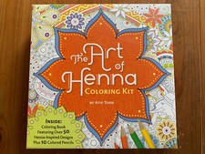 The Art of Henna Coloring Kit