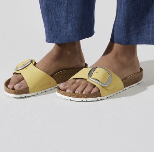 New Birkenstock Madrid Big Buckle Popcorn Yellow 41 EU New 887759533917 |  eBay