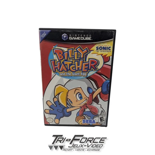 Billy Hatcher and the Giant Egg Nintendo Gamecube GC No Manual, Tested !