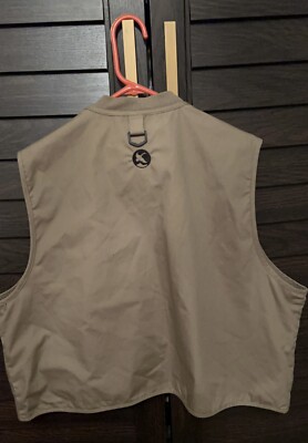 Gilet De Pêche Kaki XL Gander Mountain Guide Series, Parfait Pour La Chasse Et La Pêche à La Mouche, Multi-poches