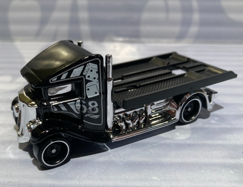 2025 HOT WHEELS loose = FAST-BOD HAULER = BLACK