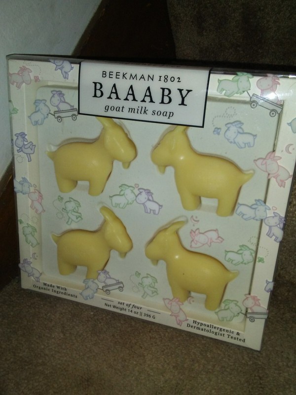 Beekman 1802 Baaaby Goat Milk Soap Set Of 4 * Brand New! * Organic Ingredients