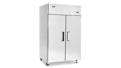 Atosa MBF8004 Single 1-Door Top Mount Stainless Steel Reach in Refrigerator