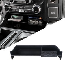 1x Center Console Storage Box Organizer Tray Accessories For Ford F150 2021-2023