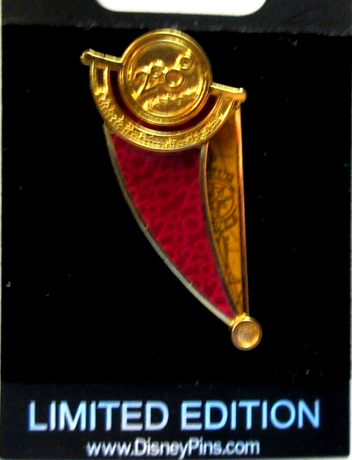 WDW 2000 WORLD SHOWCASE MILLENNIUM BANNER MYSTERY PIN 2 - LE OF 1000 - #2280 - Image 4 of 4