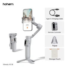 Hohem iSteady X3 SE 3-Axis Handheld Phone Gimbal Stabilizer AI Face Follow Gery