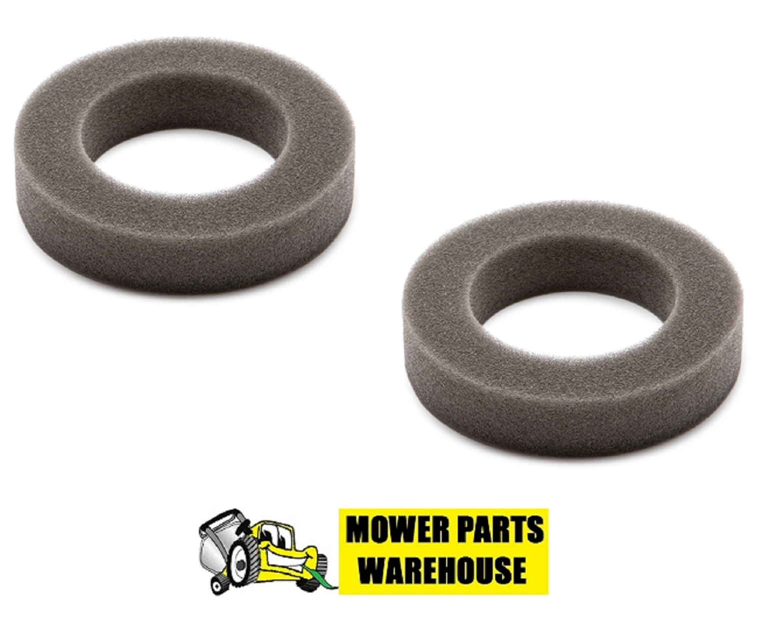 2 NEW REPL ENGINE FOAM AIR FILTERS MTD HUSKEE YARD MACHINE 75114627
