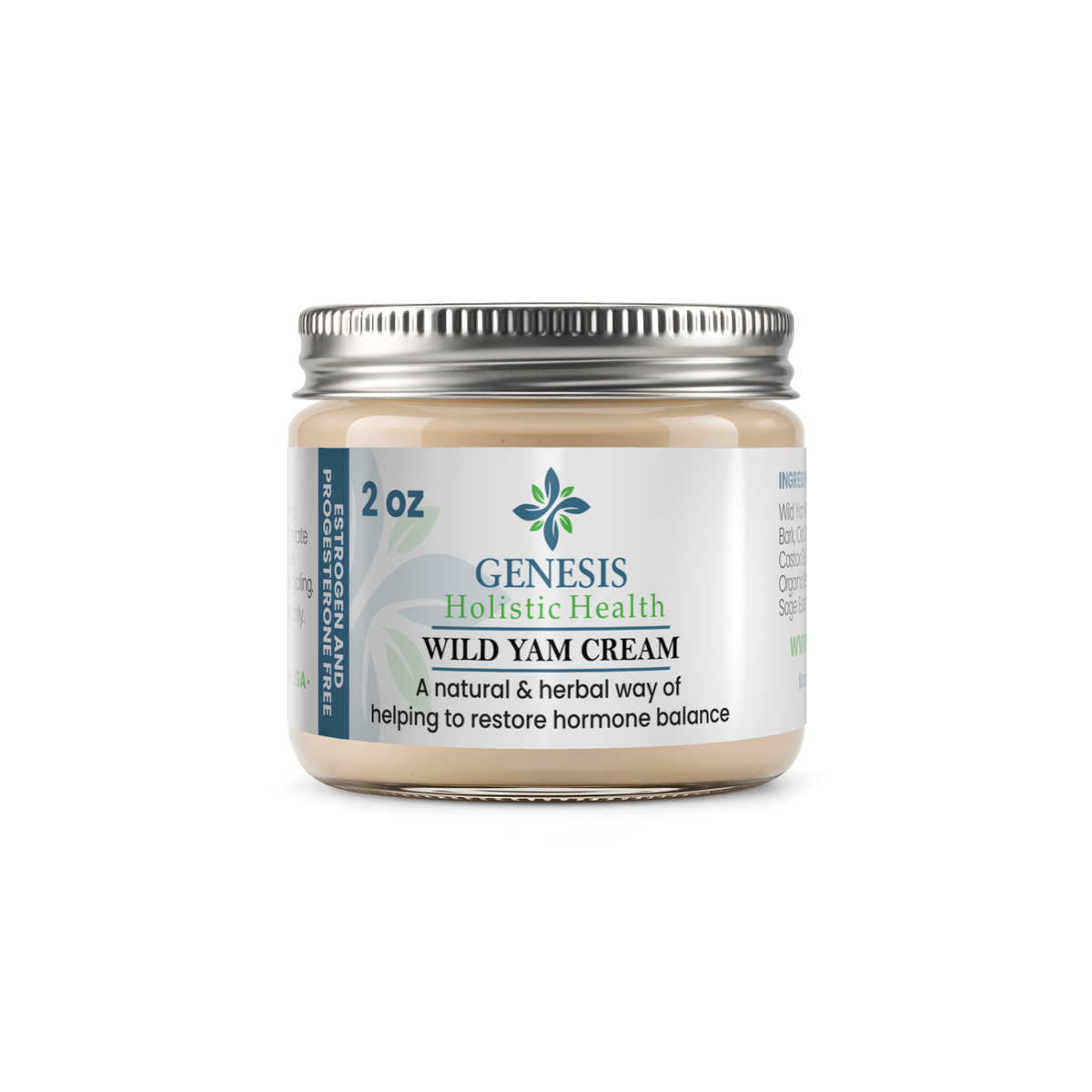 100 Authentic Genesis Wild Yam Cream for Hormone Balance Barbara O