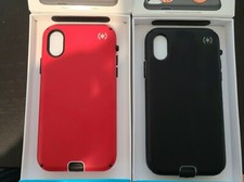 Lot of 2 Speck Presidio Apple iPhone X case 