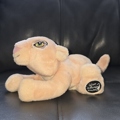Walt Disney World Nala Bean Bag Plush Stuffed Animal Lion King Park Exclusive