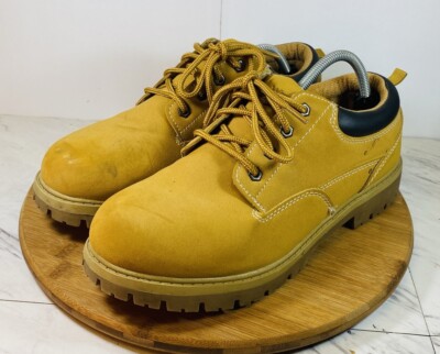 Men's Wrangler Memory Foam Faux Leather Casual Shoes Ankle