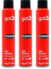Image of Schwarzkopf Got2b Hairspray Phenomenal 200ml | Volume Boost | Lasting Hold X 3