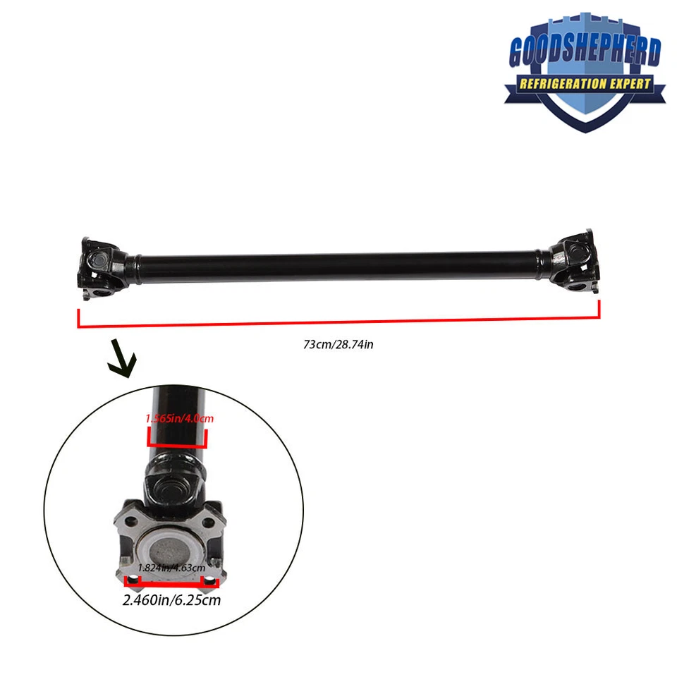 Front Drive Shaft For 2010/12-2014 BMW 528i 535i 550i 750i 750Li AWD 26208628043 Foto 2 de 4