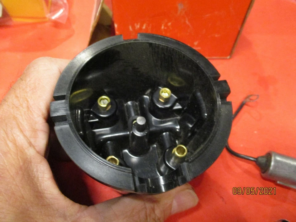 TRIUMPH-SPITFIRE,TR3,TR4A-MORGAN MGA SUNBEAM=Distributor Cap -ROTOR-POINTS-COND - Image 3 of 4