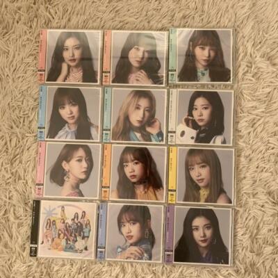 IZONE IZ*ONE SUKI TO IWASETAI CD BOX SET PHOTO 12 COMPLETE SET SOLO ...