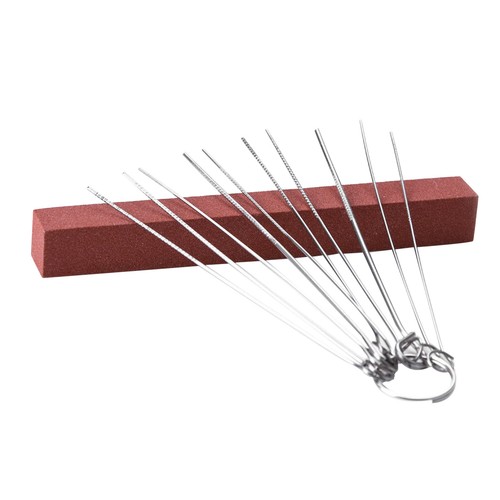 1/2" Guitar Nut Slotting File Kit Saw Rods Slot Filing Luthier Tool Multi Sizes - Picture 3 of 10