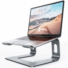 Nulaxy Fully Aluminum Detachable Laptop Stand, 1 Count Pack of 1 , A-Grey