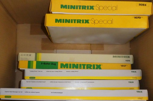 Minitrix 11455 juego de trenes caja vacía embalaje vacío escala N 1:160 #J HT07-L å | Zustand: Gebraucht