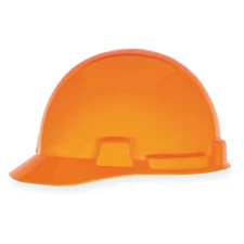 Msa Safety 10074077 Hard Hat, Smoothdome, Polyethylene, 4 Point Ratchet, Type