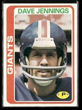 1978 Topps #248 Dave Jennings NM
