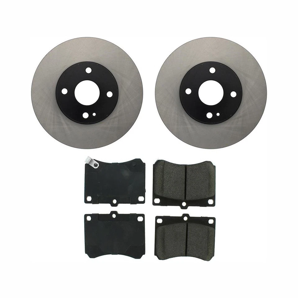 Pastillas de freno delanteras y rotores para Mazda MX-3 1,6 L 1992 1993 1994 1995 1996 Foto 2 de 4