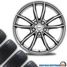 4x Alu Winterräder für Ford Transit/Tourneo Reifen 215/55R17 Goodyear