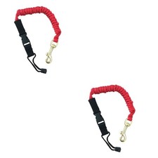  2 Pezzi Nylon Elastico KAYAK Canoa Paddle Guinzaglio Porta Canne da Pesca Layard