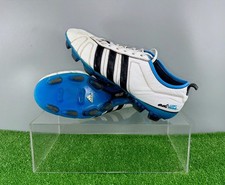 Botines de fútbol/fútbol Adidas Adipure IV FG U43215 Elite US9 UK8.5 blancos para hombre