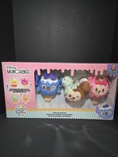 Disney Munchlings Mickey, Minnie, Stitch  Mystery 6-Inch Plush 4-Pack New Box