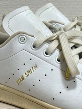 adidas Originals STANSMITH TOMORROWLAND Collab 27cm White Beige Used
