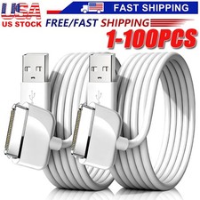3FT 30 pin USB Charging Data Cable Cord for iPad 1/2/3 iPod Nano 1-6 LOT