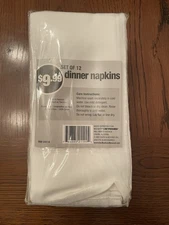 Bed Bath & Beyond Set Of 12 Dinner Napkins Machine Wash Cold