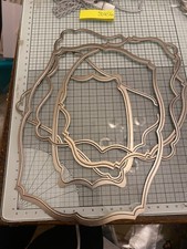 Presscut extra große Rahmen Stanzensatz Ref20456