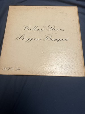 Rolling Stones Beggars Banquet First press with typo on the back VG/VG+