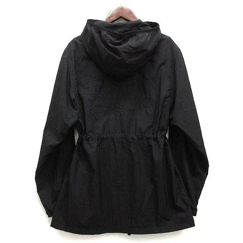 [Used] BURBERRY 2024AW Embroidered Big Horse Nylon Jacket Parka Zip Up Light Out