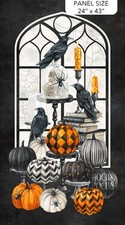 Spellbound Panel-Northcott Fabrics-Halloween-...
