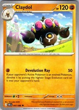 CLAYDOL 047/086 UNCOMMON CHAOS RISING POKEMON NEAR MINT